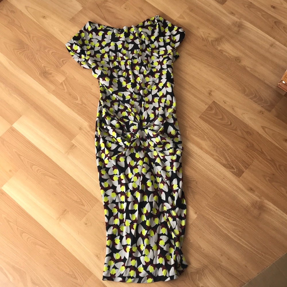 Diane von Furstenberg patterned, silk dress